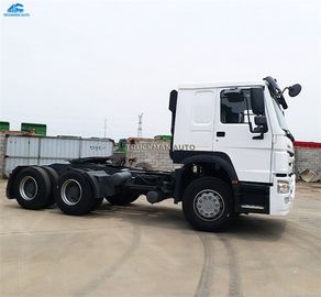 50 toneladas utilizaron el camión volquete de Howo, cabeza usada del camión del motor de los camiones del plano