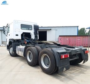 50 toneladas utilizaron el camión volquete de Howo, cabeza usada del camión del motor de los camiones del plano