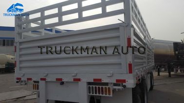 20 pies de remolque del camión de la materia de la función 30000kg de peso de carga común completo plano
