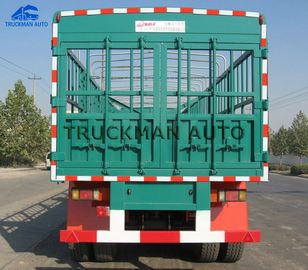 Del manganeso Q345 camión de remolque semi, semi remolques del almacenamiento que transportan el cargo y los envases