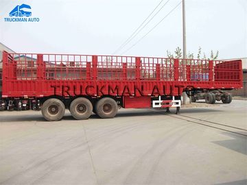 De la cerca remolque del cargo semi, tractor de la cerca con 40 toneladas de capacidad de cargamento