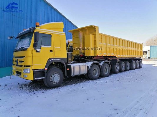 80000kg 9 camión volquete de los árboles 45m3 para Ghana