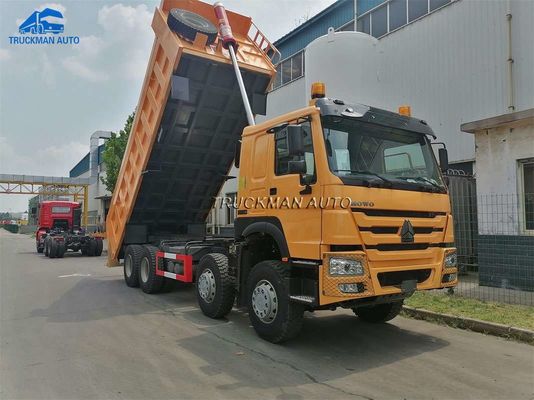 12 rueda 371HP SINOTRUK HOWO camión de 25 metros cúbicos para Ghana