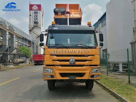 12 rueda 371HP SINOTRUK HOWO camión de 25 metros cúbicos para Ghana