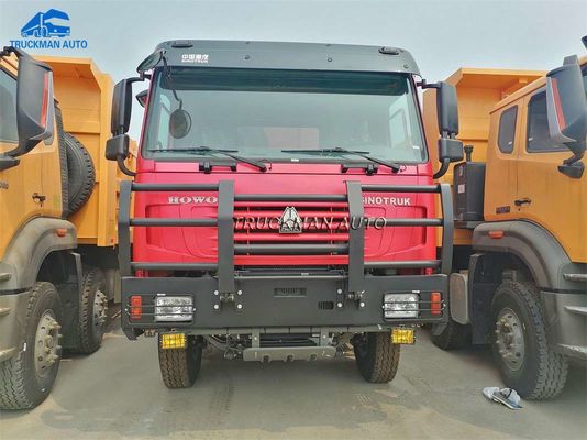 6x4 25 toneladas de chino del camión camión volquete de Howo 371 para el trabajo de genio civil