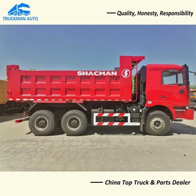 Rueda 10 30 toneladas de camión volquete de 380HP SHACMAN F2000 para la construcción