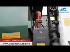 SINOTRUK 8x4 HOWO Dump Truck Delivery To Sierra Leone Customers