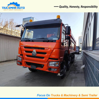 Camión volquete SINOTRUK HOWO confiable de 371HP y 25CBM para Ghana