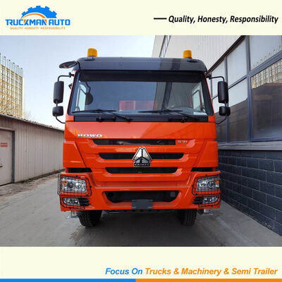 Camión volquete SINOTRUK HOWO confiable de 371HP y 25CBM para Ghana