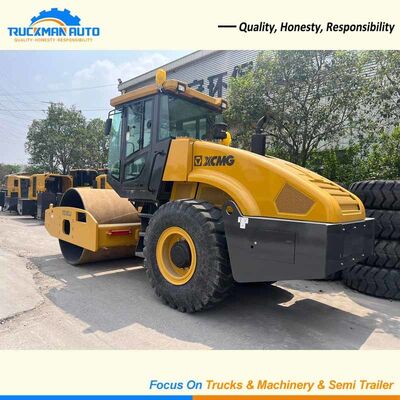Fuerza de alta excitación XCMG XS143J Roller de carretera de tambor único