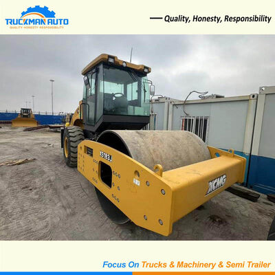 Rollo de carretera de tambor único de 18 toneladas XCMG XS183J