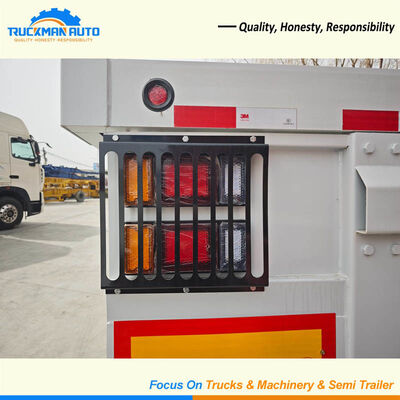 Semiremolque de contenedores de 50 toneladas con 3 ejes para el transporte de contenedores