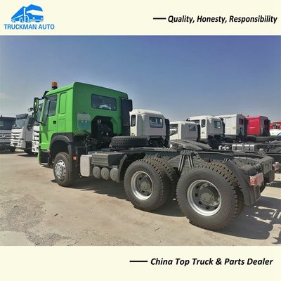 Rueda 10 70 toneladas de SINOTRUK HOWO 371HP de camión del motor para el transporte de contenedores