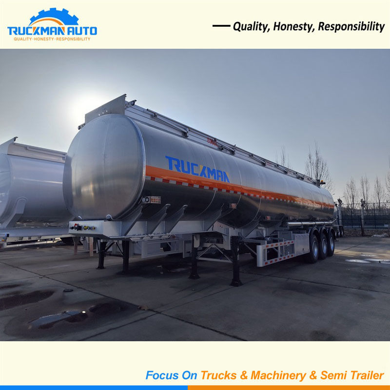 High Quality 3 Axle 45000 Liters Fuel Tanker Semi Trailer For South Africa